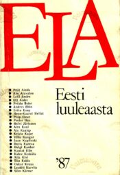 Eesti luuleaasta '87_1 Eesti luuleaasta '87. Eesti raamat