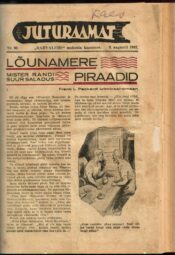 Juturaamat 1937 Lõunamere piraadid. Juturaamat 1937/116-128