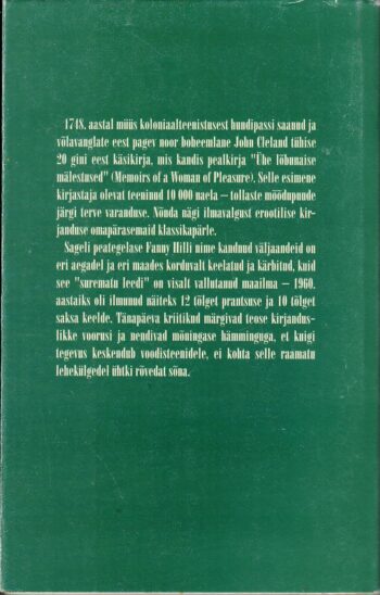 Fanny Hill. Ühe lõbunaise mälestused - John Cleland