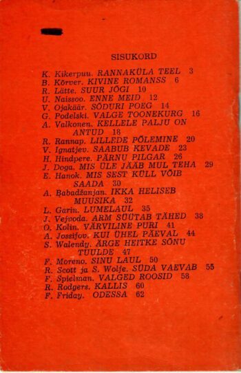 Laulge kaasa 55 1 Laulge kaasa! 55