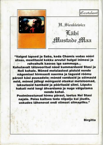 Läbi mustade maa tagakaas Läbi mustade maa