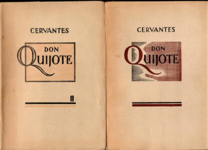 Don Quijote I, II - Miguel de Cervantes Saavedra