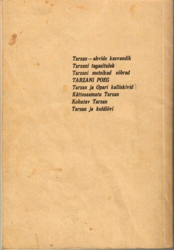 Edgar Rice Burroughs - Tarzani poeg kasut 2 Vaimuvara