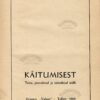 Käitumisest - Iina Aasamaa