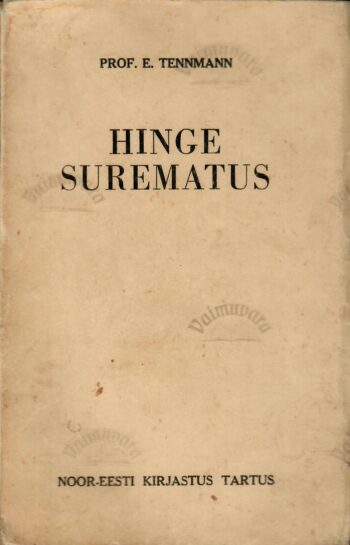 Hinge surematus - Eduard Tennmann 1935 Hinge surematus - Eduard Tennmann 1935