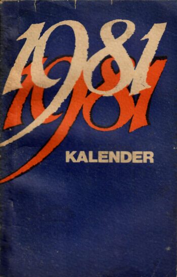 Kalender 1981 Kalender 1981