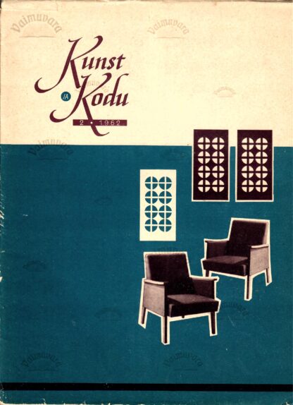 Kunst ja Kodu 1962-2 Sisekujundus