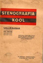 Stenograafia kool. Ahas