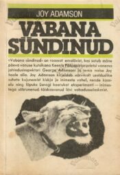 Vabana sündinud - Joy Adamson Vabana sündinud - Joy Adamson