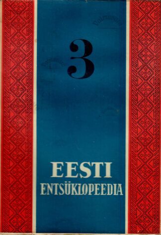 Eesti Entsüklopeedia 3. vihik 1932. a