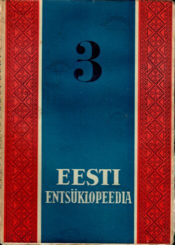 Eesti Entsüklopeedia 3. vihik 1932. a Eesti Entsüklopeedia 3. vihik 1932. a