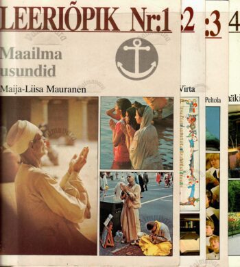 Leeriõpik Nr. 1-4 Maailma usundid. Piibliõpik. Kiriku ajalugu ja teave. Dogmaatika ja eetika Leeriõpik Nr. 1-4 Maailma usundid. Piibliõpik. Kiriku ajalugu ja teave. Dogmaatika ja eetika