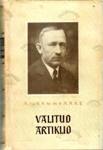 Valitud artiklid - Anton Hansen Tammsaare