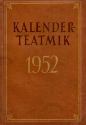 Kalender-teatmik 1952