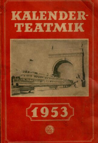 Kalender-teatmik 1953
