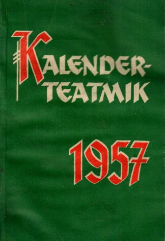 Kalender-teatmik 1957