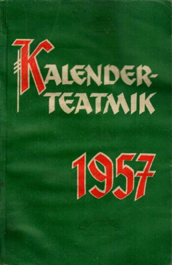 Kalender-teatmik 1957 Kalender-teatmik 1957