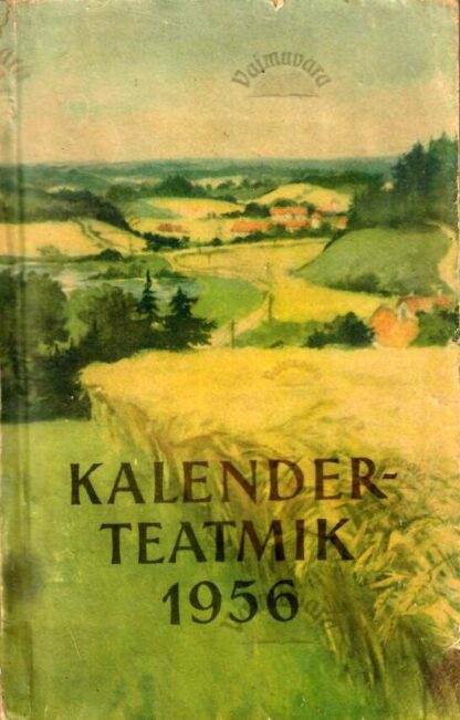 Kalender-teatmik 1956