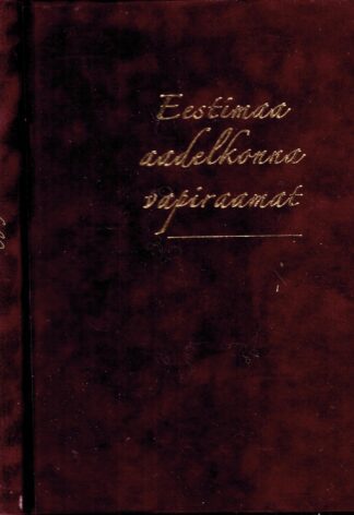 Eestimaa aadelkonna vapiraamat