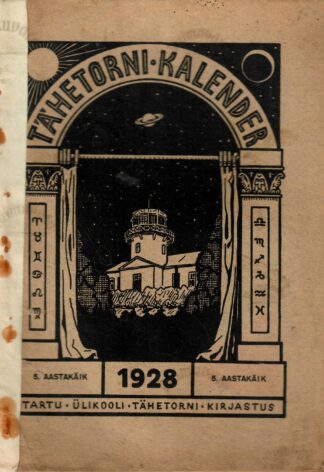 Tähetorni Kalender 1928 5. aastakäik