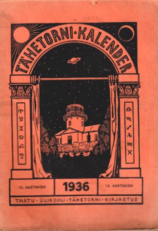 Tähetorni Kalender 1936 13. aastakäik