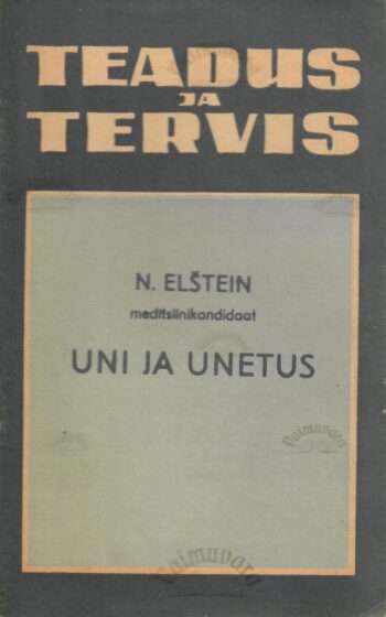 Uni ja unetus - Natan Elštein