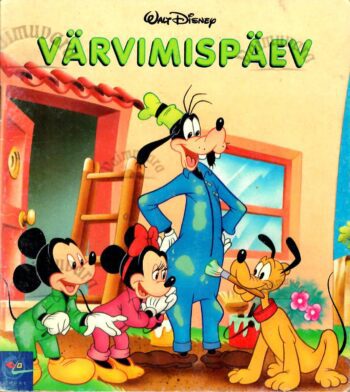 Värvimispäev. Miniraamat. - Walt Disney
