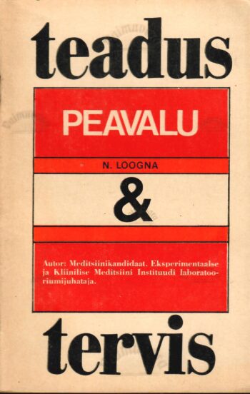 Peavalu - Georg Loogna