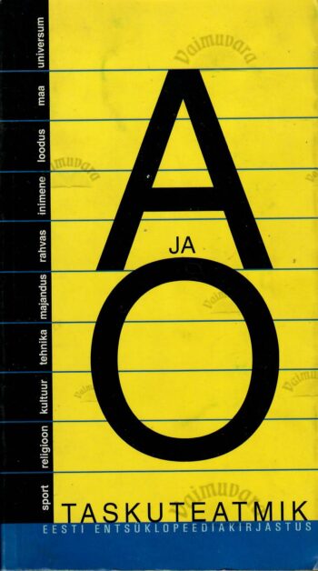 A ja O taskuteatmik 1999