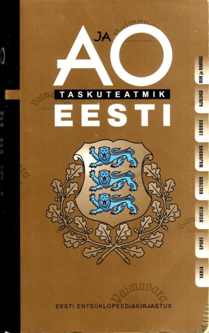 A ja O taskuteatmik. Eesti