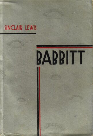 Babbitt - Sinclair Lewis 1935 Nobeli laureaadid