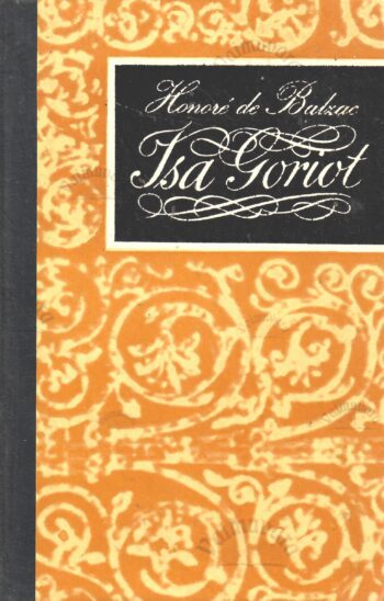 Isa Goriot- Honore de Balzac