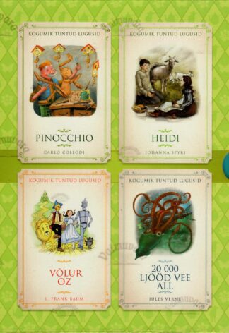 Kogumik tuntud lugusid: Võlur Oz, Pinocchio, Heidi, 20 000 ljööd vee all