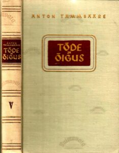 Tõde ja õigus V - Anton Tammsaare, 1957