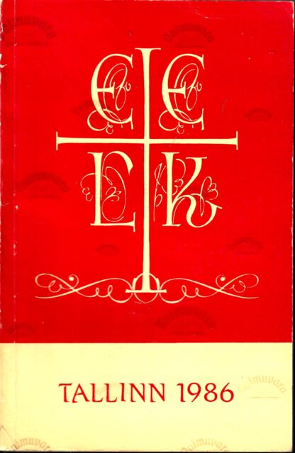 Eesti Evangeelne Luterlik Kirik 1986 - E. Hark
