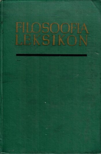 Filosoofia leksikon, 1965 Filosoofia leksikon, 1965