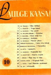 Laulge kaasa! 10