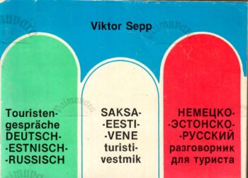 Saksa-eesti-vene turistivestmik - Viktor Sepp, 1989