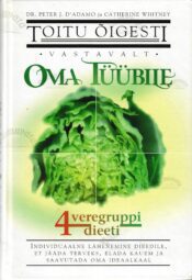 Toitu õigesti vastavalt oma tüübile. 4 veregruppidieeti - Peter J. D'Adamo ja Catherine Whitney Toitu õigesti vastavalt oma tüübile. 4 veregruppidieeti - Peter J. D'Adamo ja Catherine Whitney