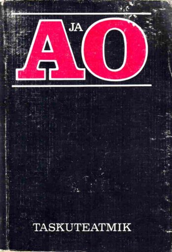 A ja O taskuteatmik, 1987 A ja O taskuteatmik, 1987