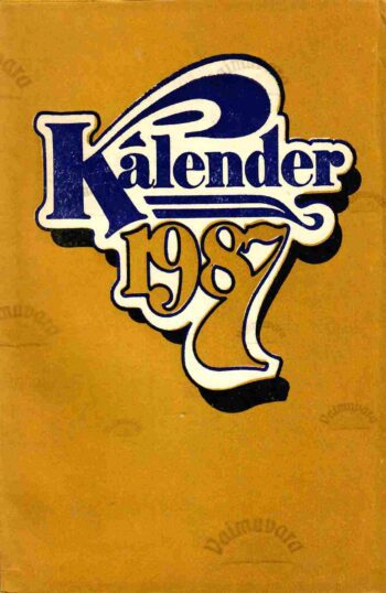 Kalender 1987 Kalender 1987
