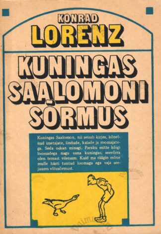 Kuningas Saalomoni sõrmus - Konrad Lorenz