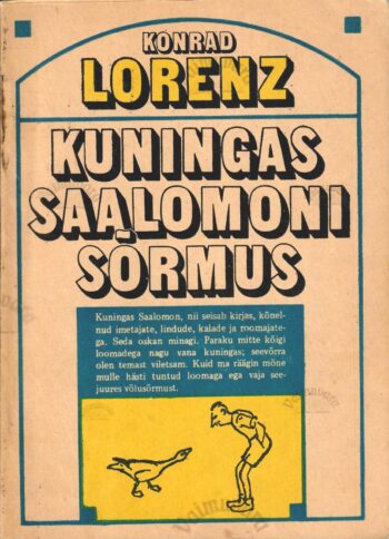 Kuningas Saalomoni sõrmus - Konrad Lorenz