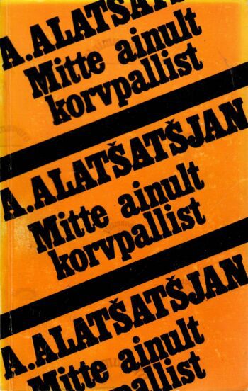 Mitte ainult korvpallist - Armenak Alatšatšjan