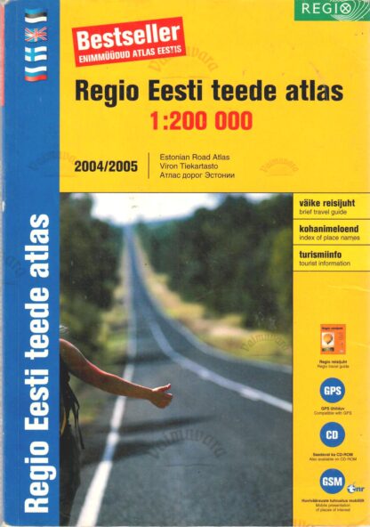 Regio Eesti teede atlas 2004/2005