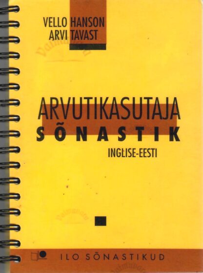 Arvutikasutaja sõnastik. Inglise-eesti