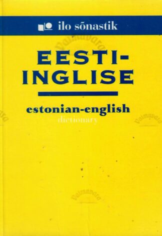Eesti-inglise sõnastik. Estonian-english dictionary