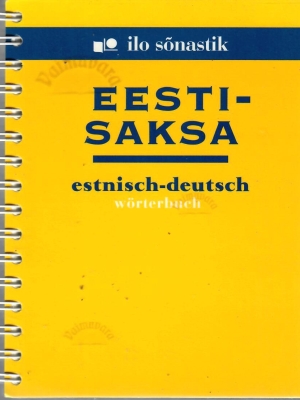 Eesti-saksa sõnastik. Estnisch-Deutsch Wörterbuch, 2000