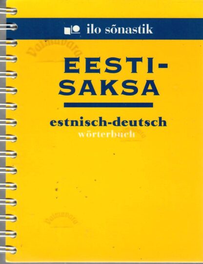 Eesti-saksa sõnastik. Estnisch-Deutsch Wörterbuch, 2000
