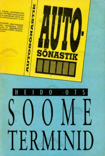 Autosõnastik. Soome terminid - Heido Ots Autosõnastik. Soome terminid - Heido Ots